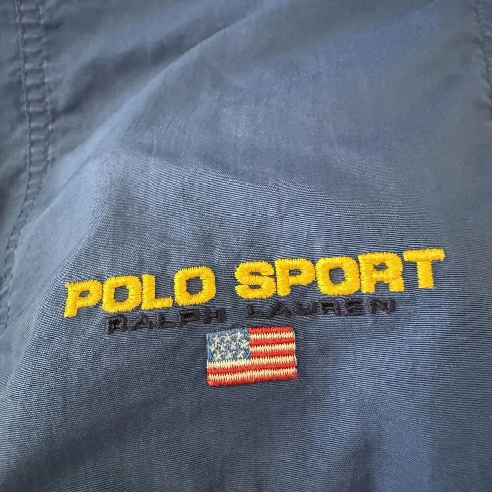 Vintage Polo Sport Ralph Lauren Swim Trunks Men’s XL Embroidered Mesh Lined 90s